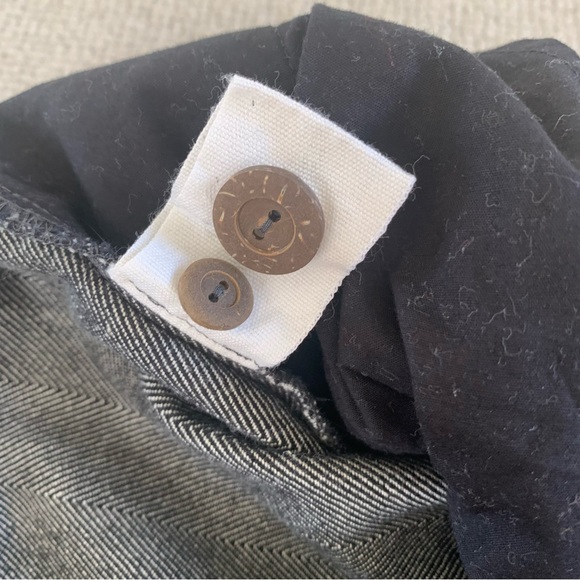 People Tree Organic Cotton Tapered Trousers UK 14 - Picture 8 of 8